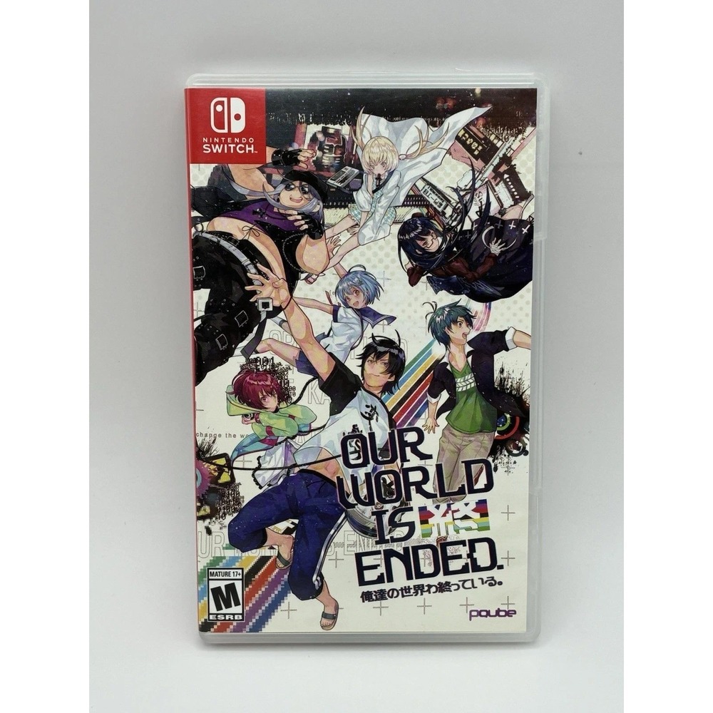 Our World is Ended Nintendo Switch Video Game PQube Physical Edition ESRB M